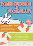 Comprehension & Vocabulary Elite Books 1-6 - Kidz Education