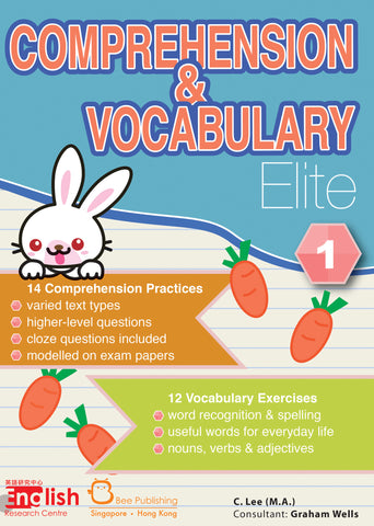 Comprehension & Vocabulary Elite Books 1-6 - Kidz Education