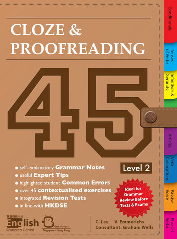 Cloze & Proofreading 45 Level 2 - Kidz Education