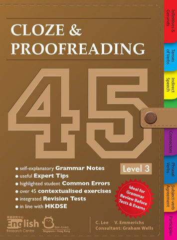 Cloze & Proofreading 45 Level 3 - Kidz Education